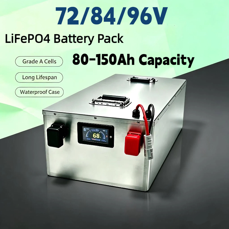 LIFEPO4 Battery Pack with BMS  - Lifepo4 72V 100Ah Battery Pack Ev recension och pris