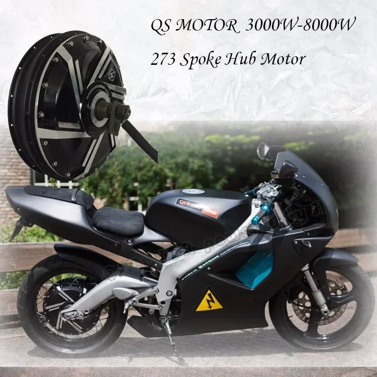 Powerful QS Motor 8000W 273 50 - Qs Motor 273 8000W Hub Motor recension och pris