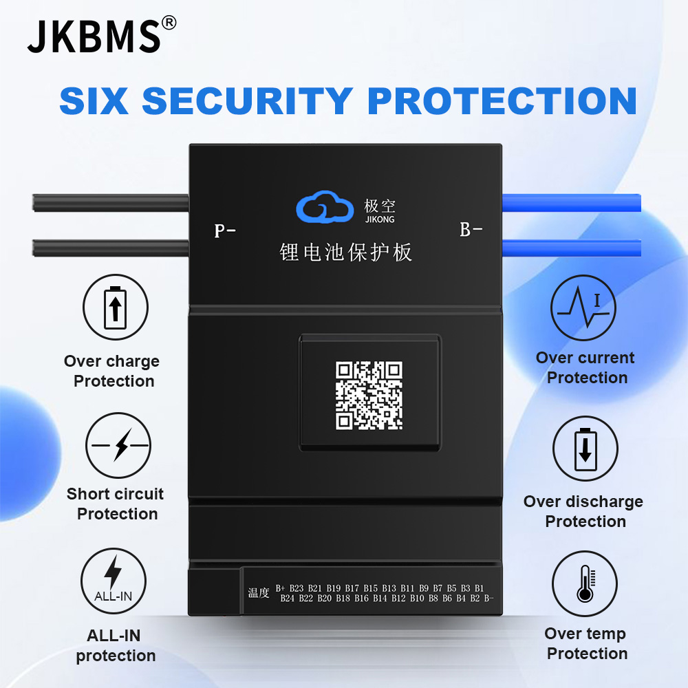 JK-BMS Smart Bluetooth Active  - Smart Bms 24S 200A Bluetooth Lifepo4 recension och pris