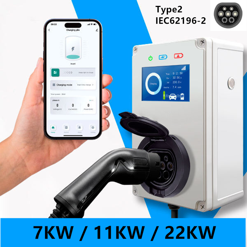 Type 2 EV Charger 32A 7KW Char - Ev Charger Type 2 22Kw 32A 3 Phase recension och pris