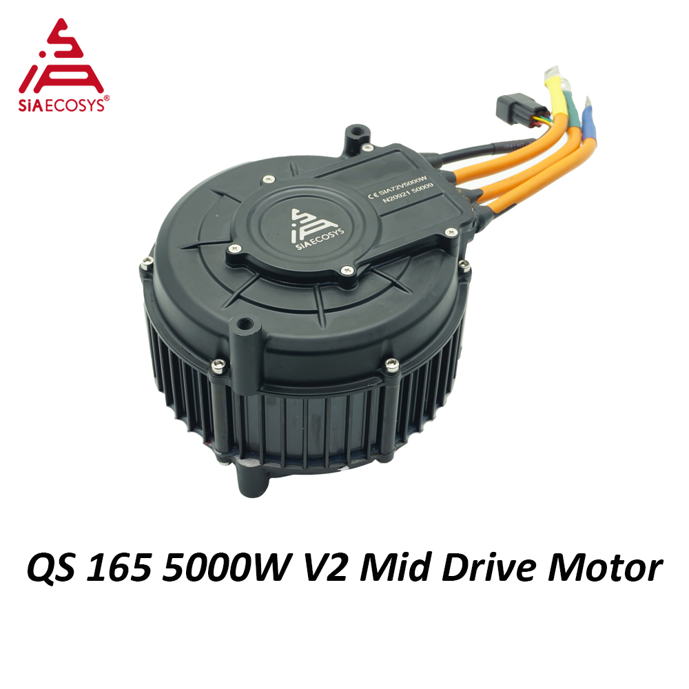 QSMOTOR QS165 V2 5000W 72V 35H - Fardriver Nd72850 Controller recension och pris